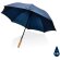 Paraguas ecológico automático RPTE hecho con pongee. azul marino