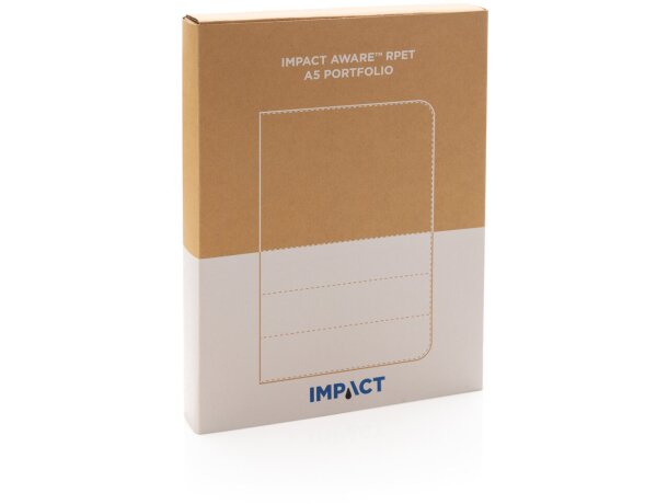 Carpeta Impact AWARE ™ RPET A5 Antracita detalle 24