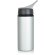 Botella deportiva con logo asa de transporte polipropileno Gris/antracita detalle 1
