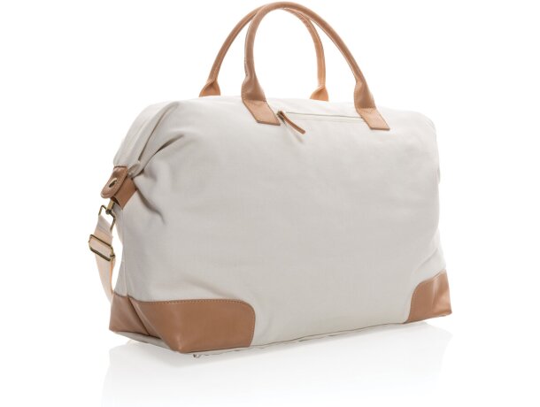 Bolsa fin de semana Impact AWARE™ 16 oz. Blanco detalle 2