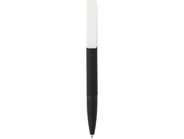 Bolígrafos con nombre plástico con clip tinta azul Negro/blanco detalle 8