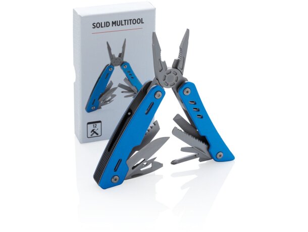 Multiherramienta Solid con 12 funciones Azul detalle 36