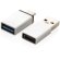 Juego de adaptadores USB A y USB C