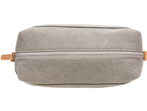 Neceser promocional de viaje para maleta de mano Gris detalle 17