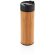 Taza térmica corporativa Bogotá bambú acero 450ml antigoteo
