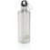 Botella de agua XL de aluminio con mosquetón Plata/negro detalle 13