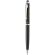 Bolígrafos con puntero promocionales en caja de tubo tinta azul Swiss Peak Negro/plata detalle 4
