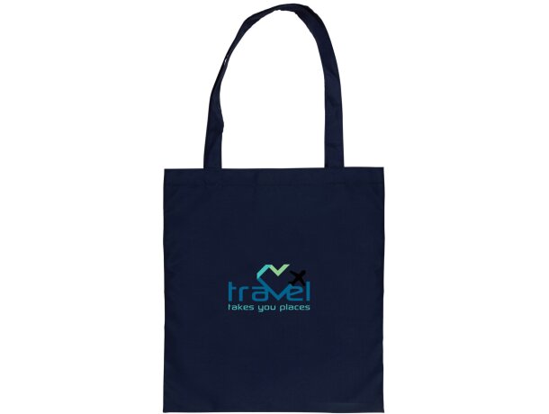 Bolsa de mano RPET 190T Impact AWARE ™ Azul marino detalle 5