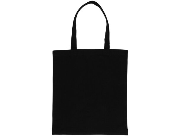 Tote sostenible 100% algodón Impact Aware Negro detalle 1