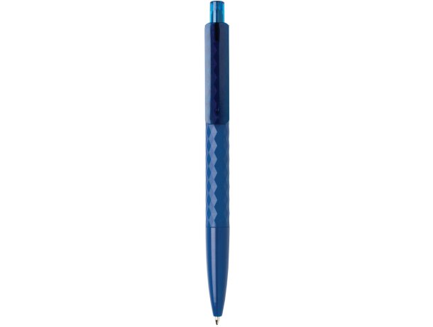 Bolis originales ballpoint acabado geométrico tinta alemana azul X3 Azul marino detalle 30