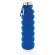 Botella de silicona plegable antigoteo con tapa Azul detalle 20