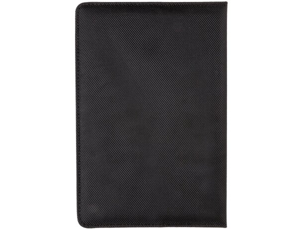 Set de libreta con bolígrafo para merchandising tinta azul Negro detalle 7