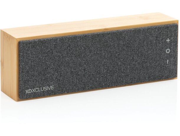 Altavoz de bambú inalámbrico Wynn 10W personalizado
