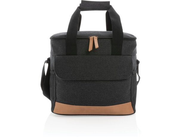Bolsa termica publicitaria algodón reciclado Negro detalle 10