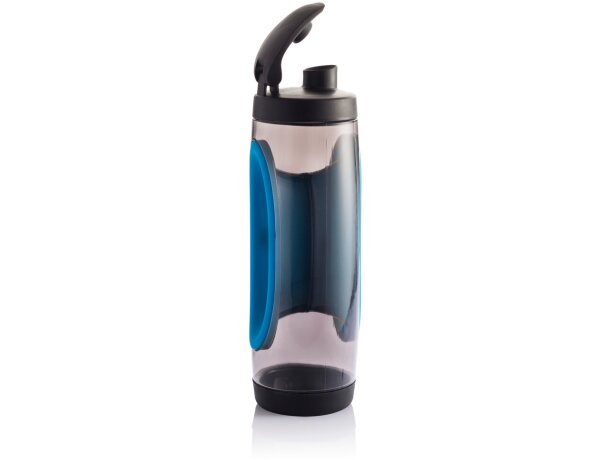 Botella deportiva de 550 ml con diseño original Azul/negro detalle 12