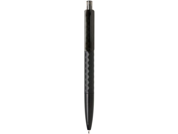 Bolis originales ballpoint acabado geométrico tinta alemana azul X3 Negro detalle 8