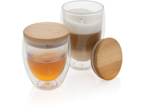 Taza de acero con tapa Transparente detalle 6