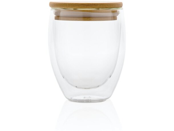 Taza de acero con tapa Transparente detalle 1