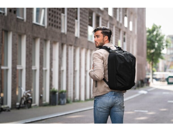 Mochila de gimnasio XD Design Flex Negro/negro detalle 29