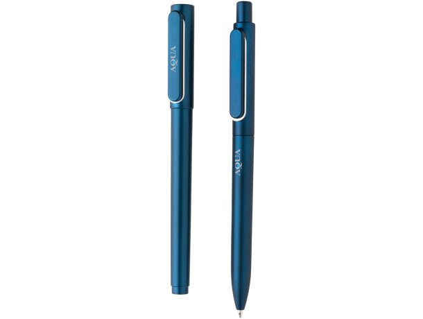 Juego de bolígrafos X6 Azul detalle 15