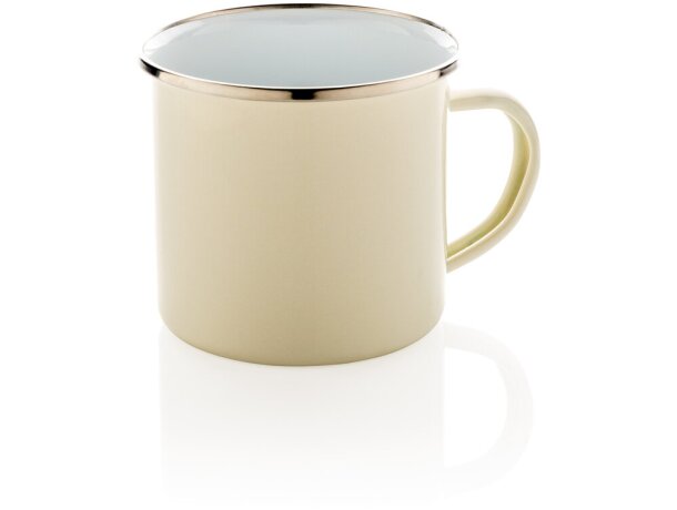 Taza vintage Blanco detalle 9