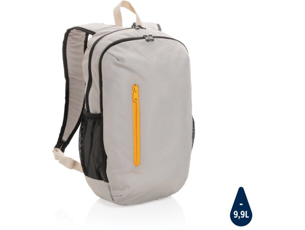 Mochila deportiva AWARE 300D RPET reciclado portátil 15 pulgadas Verde detalle 55