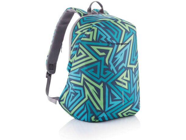 Mochila antirobo Bobby Soft Art Azul detalle 13