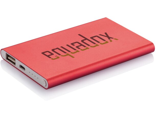 Powerbank elegante en varios colores de 4000 mah personalizado