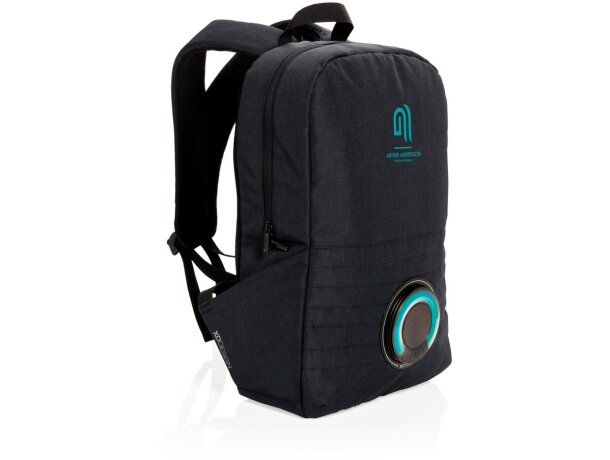 Mochila musical Party Negro detalle 12