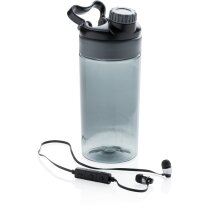 Botella antigoteo con auriculares inalámbricos Botella antigoteo con auriculares inalámbricos