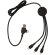 Multicable con 5 conectores de nailon trenzado Negro detalle 3