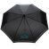 Mini paraguas RPET reflectante 190T Impact AWARE ™ Negro detalle 2