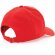 Gorra de algodón reciclado Impact 280gr con trazador AWARE™ Rojo detalle 29