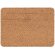 Cartera fina secure de corcho Marron detalle 5