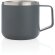 Taza de acero inoxidable Gris detalle 10