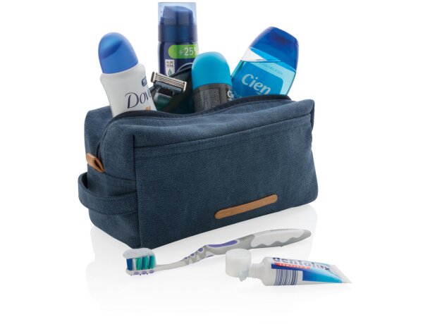 Neceser promocional de viaje para maleta de mano Azul detalle 22