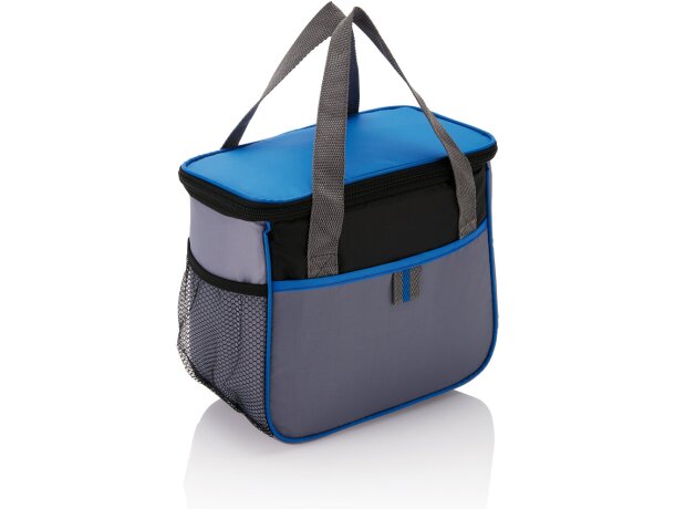 Nevera portátil 5.7L poliéster para conservar alimentos frescos Verde/gris detalle 12