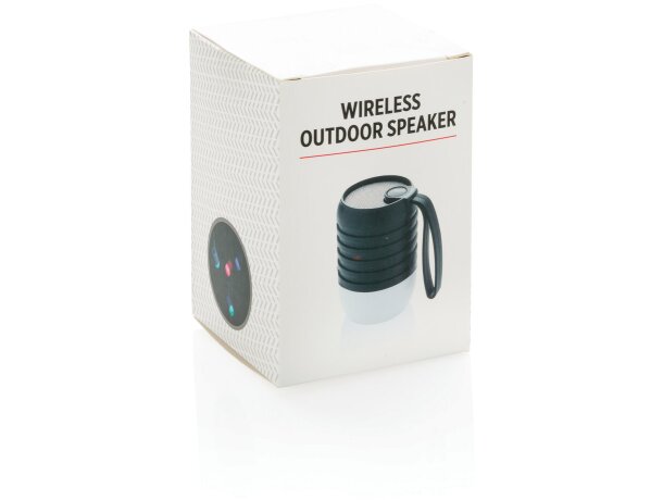 Altavoz inalámbrico para el exterior Negro detalle 3