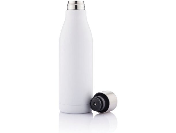 Botella de acero inoxidable al vacío con esterilizador UV-C Blanco detalle 2
