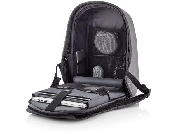 Mochila para tablet Bobby Hero Gris/negro detalle 34