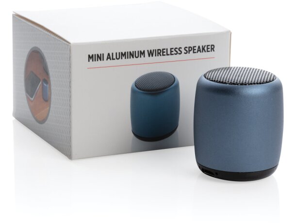 Mini altavoz inalámbrico de aluminio barato