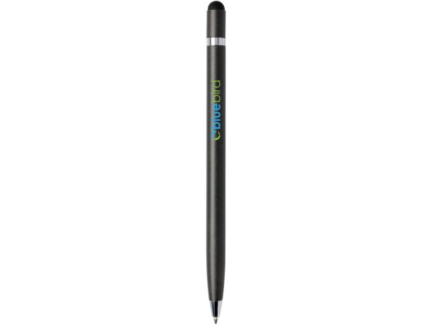 Bolis con puntero táctil metal tinta alemana azul ultra suave Gris detalle 13