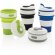 Tazas plegable de silicona Azul detalle 31