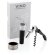 Set vino sacacorchos tapón anillo antigoteo acero