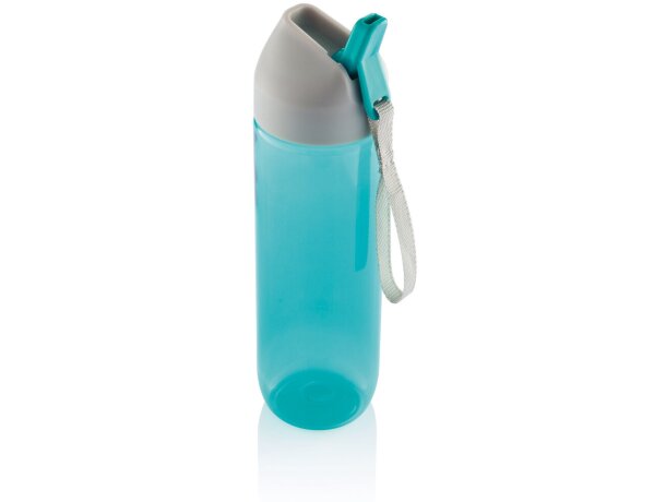 Botella tritan para agua 450 ml Turquesa/gris detalle 28