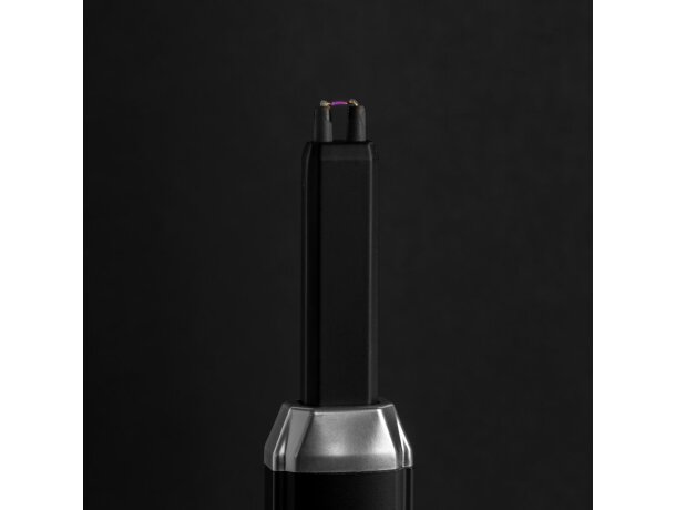 Encendedor USB Negro/gris detalle 5