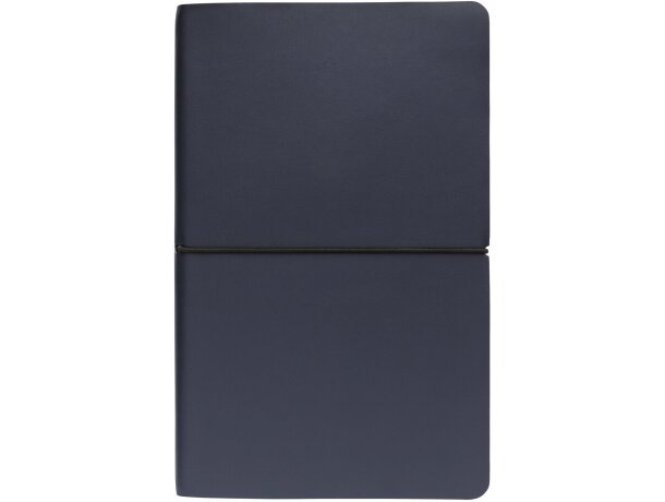 Cuaderno A5 moderno de lujo con tapa blanda Azul marino detalle 7