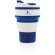 Tazas plegable de silicona Azul detalle 30