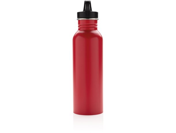 Botella de actividad acero inoxidable Deluxe Rojo detalle 49