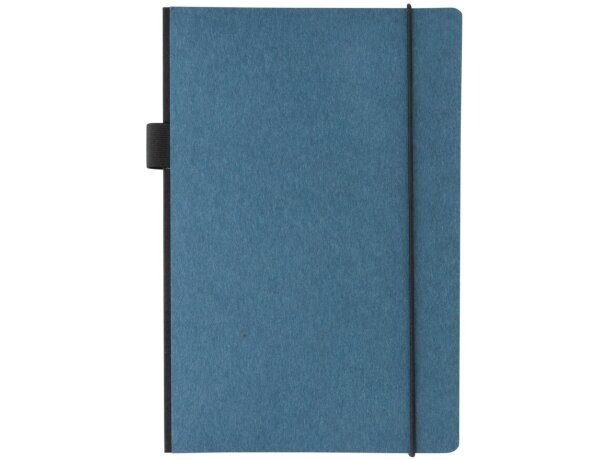 Libreta lujosa A5 FSC® de tapa dura Azul detalle 10